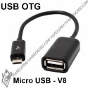 Cable OTG a micro USB V8