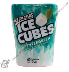 Ice cubes wintergreen