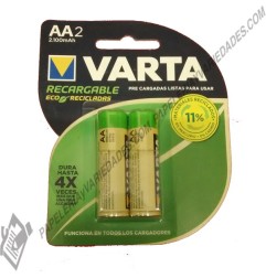 Bateria Varta AA recargable eco-recicladas